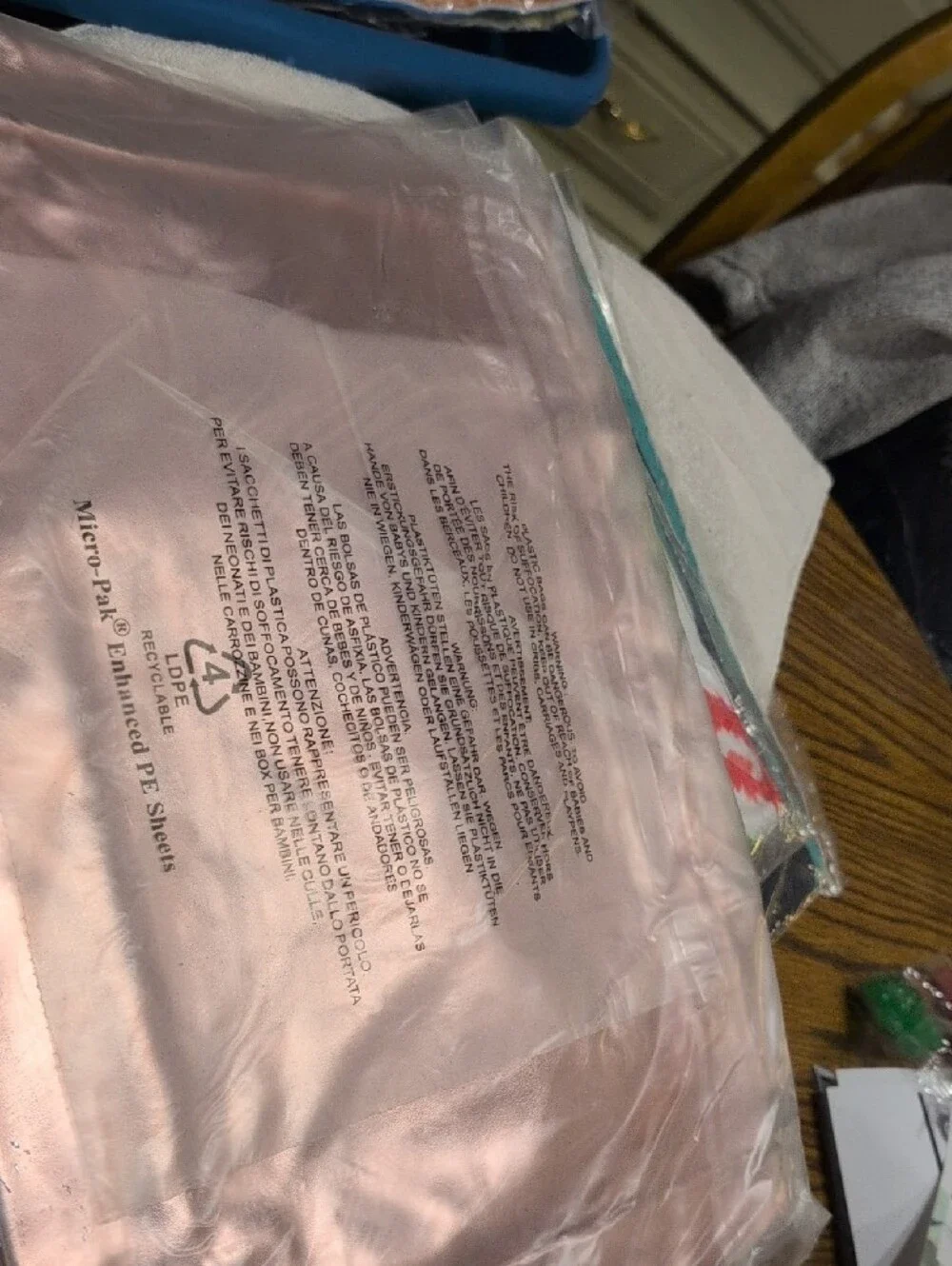 Philosophy Pale Pink Shimmer Tote
